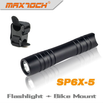 Maxtoch SP6X-5 grado de los aviones Cree T6 EDC tácticos luz antorcha de aluminio